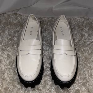 Platform chunky loafers